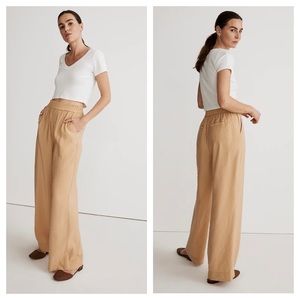 Madewell The Carley Wide-Leg Pant in Softdrape
